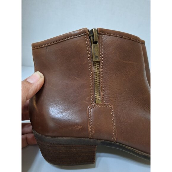 Lucky Brand Booties Women's 8 Brown Retro Country Western Casual Cabincore Boho - Picture 3 of 11